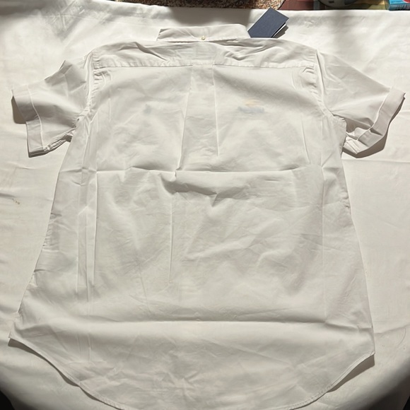 $100 Polo Ralph Lauren US Open Short Sleeve Cuffed Button Down Shirt VTG NWT - Picture 4 of 9